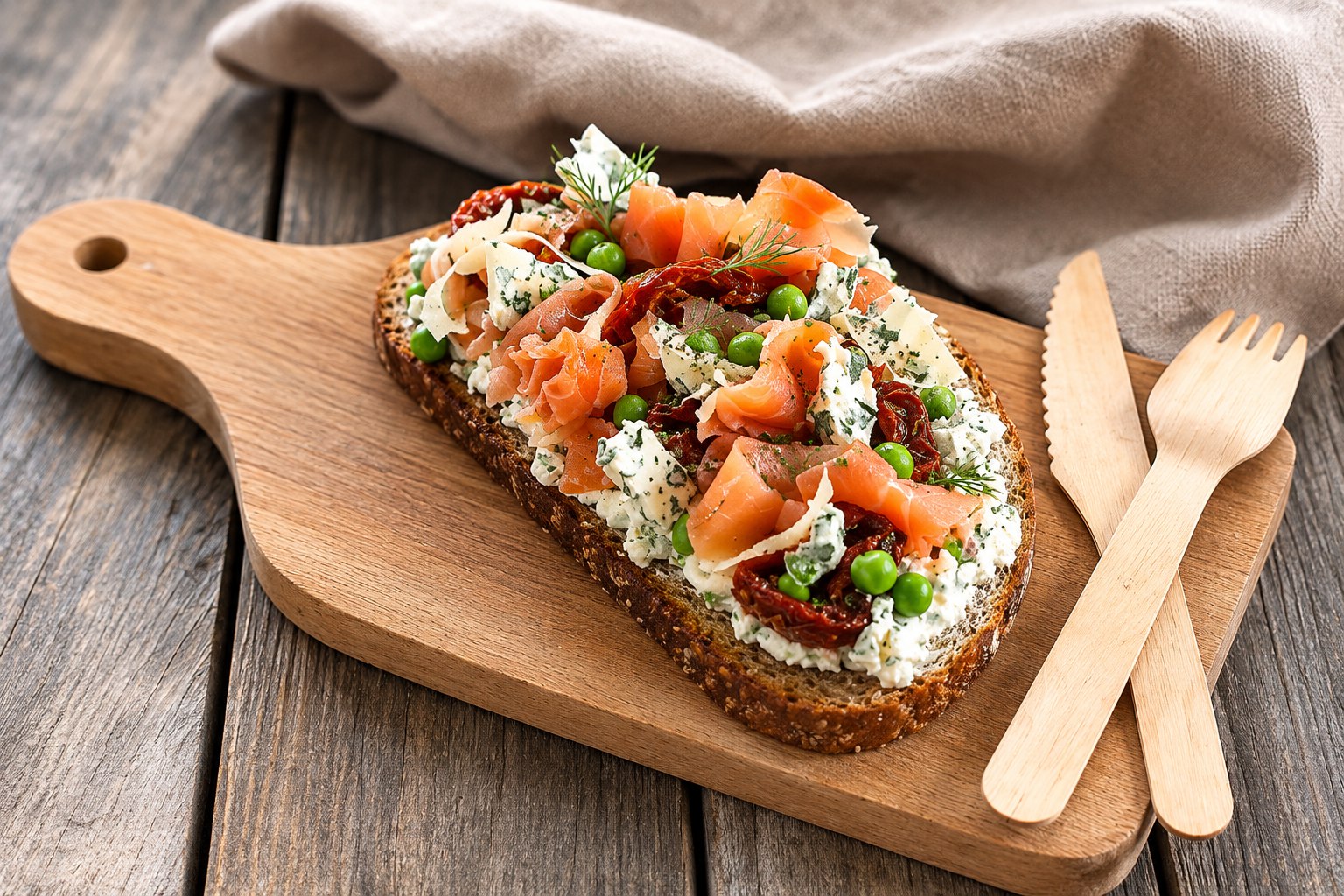 Tartine gourmande